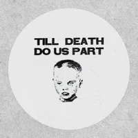 Till Death Do Us Part Sloth Classic Design Patch