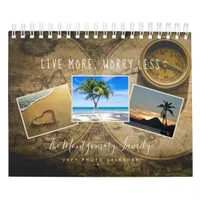 Personalized 2026 Vacation Family Photo Calendar