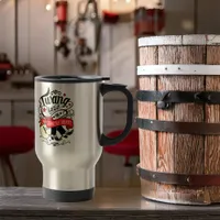 Country Twang Red/Black ID464 Travel Mug