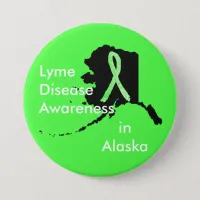 Lyme Disease Awareness in Alaska Button