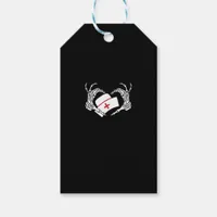 Skeleton Hand Heart Lazy Diy Halloween Costume Nur Gift Tags