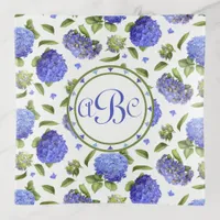 Blue Hydrangeas Trinket Tray