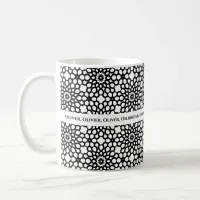 Black and White Coffee Mug