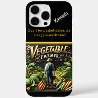 Dedicated Farmer Tending Lush Fields iPhone 16 Pro Max Case