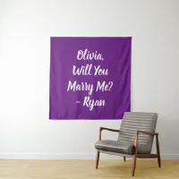 Will You Marry Me | Marriage Proposal  Tapestry