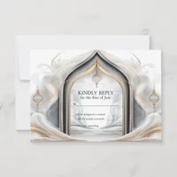 RSVP Exotic Gold Charcoal Arabian Flair