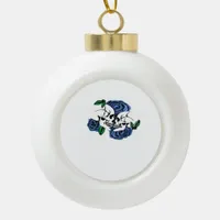Together Forever - Till Death Do Us  Ceramic Ball Christmas Ornament