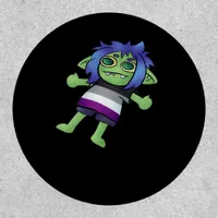 Goblincore Asexual Pride Goblin Classic Patch