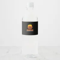 Halloween Trumpkin V2 Water Bottle Label