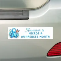 November is Microtia Awareness Month Car Magnet