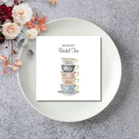 Time for Tea Bridal Shower Paper Napkin