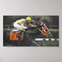 Race Horse Poster