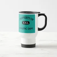 Property of XXL Your Name Travel Mug