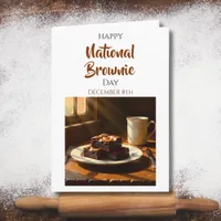 Happy National Brownie Day | Dec 8th Card