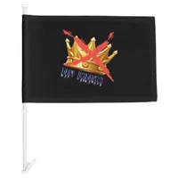 No Kings Trendy Design Car Flag