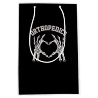 Orthopedics Skeleton Hand Heart Ortho Nurse Rn Cre Medium Gift Bag