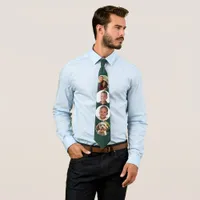 4 Photos Family Gallery Elegant Green Custom Neck Tie
