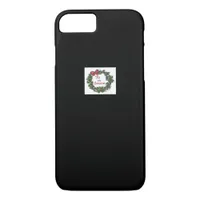 Tis The Season Christmas Wreath iPhone 8/7 Case