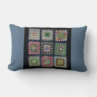 Pillow (lumbar) - Granny Square Afghan