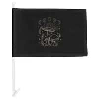Goblincore Aesthetic Academia Cottagecore Mushroom Car Flag