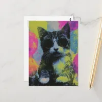 The Party Cat Postcard