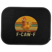 F-Caw-F Chicken Essential Vintage Graphic Car Floor Mat