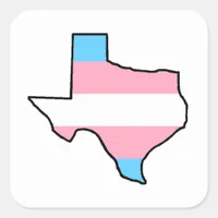 Texas Transgender Pride Sticker