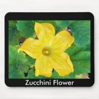 Zucchini Flower Mousepad