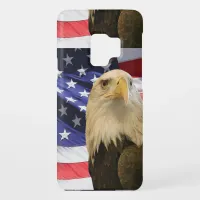 American Bald Eagle and Flag Case-Mate Samsung Galaxy S9 Case