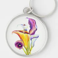 Calla Lillies Keychain