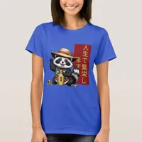 Kawaii Racoon - Lucky Tanuki T-shirt