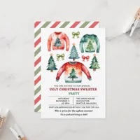 Ugly Christmas Sweater Party Invitation