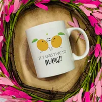 Takes Two to Mango Tango Ballroom Dancing Couple Coffee Mug