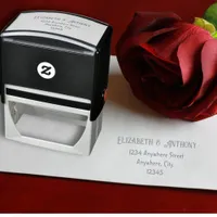 Return Address Self Inking Rubber Stamp