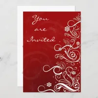 elegant Holiday party Invitation