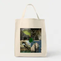 Rock Formations and Caves in Alaska Collage Tote Bag