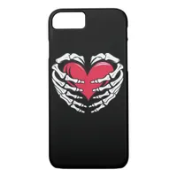 Ed Heart In Skeletal Hands Classic Style iPhone 8/7 Case