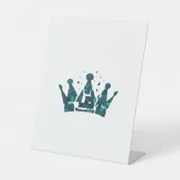 No Kings In America Freedom Aesthetic Pedestal Sign