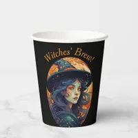 Halloween Witch Theme - Witches Brew Party Paper Cups