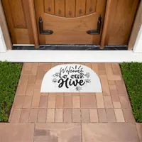 Welcome To Our Hive - Bee Doormat