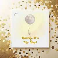 Hooray It’s My Day Birthday Party Favor Tags