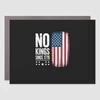 No Kings In America Since 1776 Independence Day Pa Car Magnet