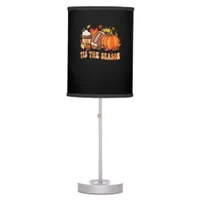 Pumpkin Spice Football Tis The Season Table Lamp