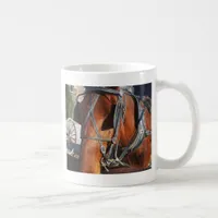 Amish Horse Coffee Mug