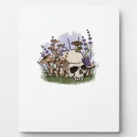 Cottagecore Aesthetic Mushroom Man Goblincore Fant Plaque