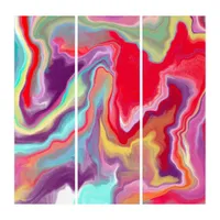 Colorful Abstract Modern Digital Art Marble 