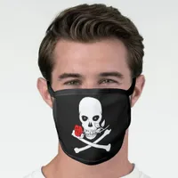 Jolly Roger (Rose) Face Mask