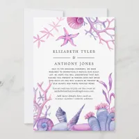 Under the Sea Reduced Wedding Guest List Announcement