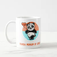  Cute Panda "Panda-monium of Love" Mug