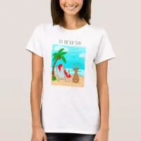 Tis the Sea-Sun Snowbird Christmas T-Shirt